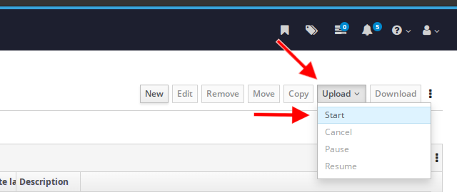 Start loading the cloud-image of the OS into the repository