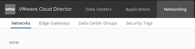 Adding a network, step 1